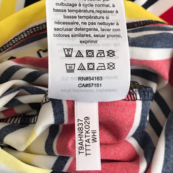 Tommy Hilfiger Blouse Shirt Striped Catalina - Picture 8 of 8